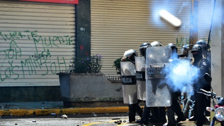 Fotos: Hondureños protestan contra Hernández por su gestión de la pandemia