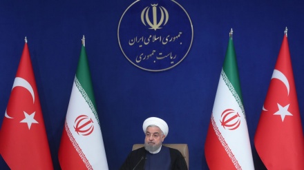 ईरान और तुर्की के संबन्ध मैत्रीपूर्ण रहे हैंः हसन रूहानी