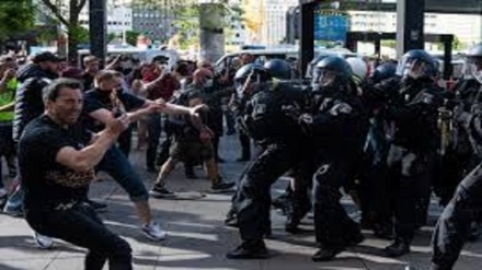 Covid, corteo anti-lockdown in Europa: scontri