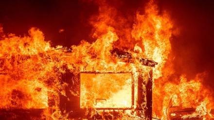 شمار تلفات آتش سوزی کالیفرنیا به ۱۰ نفر رسید/فرار ۵۰۰ هزار ساکن ایالت اورگن از آتش