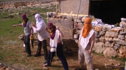 מתנחלים תקפו את הפלסטינים דרומית מזרחית לעיר שכם