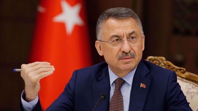 Turkish VP says Greek president should drop discourse of war