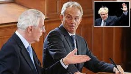 Brexit, gli ex premier Blair e Major si schierano contro piani di Johnson
