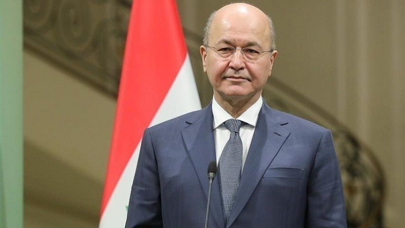رئیس جمهوری عراق، ترور شهید فخری زاده را محکوم کرد