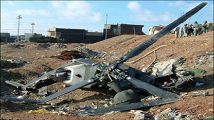 سقوط بالگرد ارتش افغانستان 