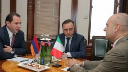 Դավիթ Տոնոյանը ՀՀ-ում Իտալիայի դեսպանի հետ քննարկել է պաշտպանական ոլորտում համագործակցության հարցեր