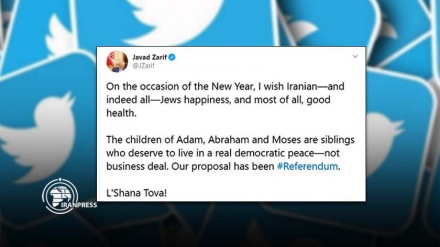 Zarif Ucapkan Selamat Tahun Baru Yahudi