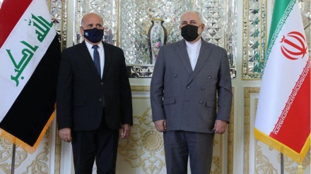 Video+Fotos: Zarif se reúne en Teherán con Foad Husein ministro iraquí de Asuntos Exteriores