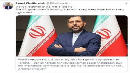 Hatibzade: Dünyanın Amerika'ya cevabı 'Büyük bir red' oldu