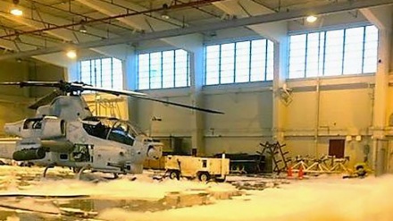 懲りない米軍、泡消火剤漏れ　過去にも同様の事故