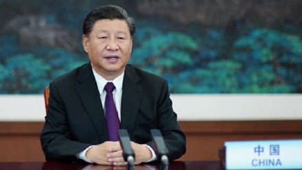 中国国家主席习近平在峰会上通过视频发表重要讲话