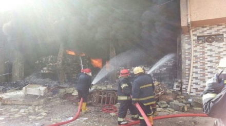 Iraq: devastante incendio nel Gran Bazar di Baghdad