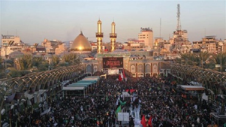  Iraqis pay tribute to General Soleimani a day before Arbaeen 