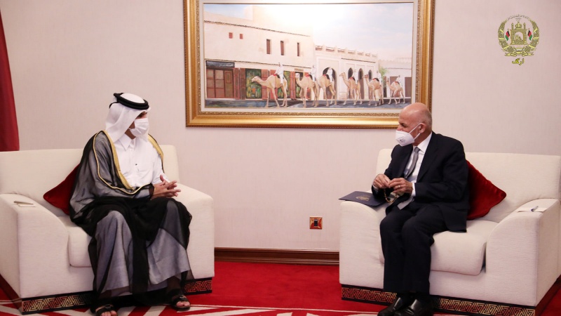 آتشبس با طالبان محور دیدارهای رئیس جمهور افغانستان در قطر