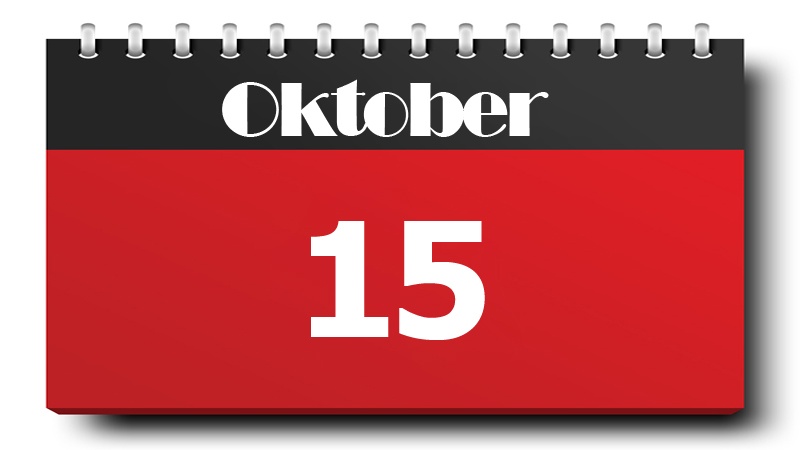 15 Oktober 2020