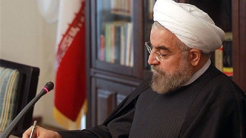 רוחאני: בירך את נסיך כווית החדש וקרא להגברת הקשרים בין שתי המדינות