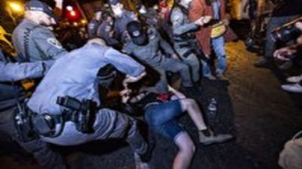 Ишғолий сарзаминларда Нетаняҳуга қарши эътирозлар давом этмоқда (видео)