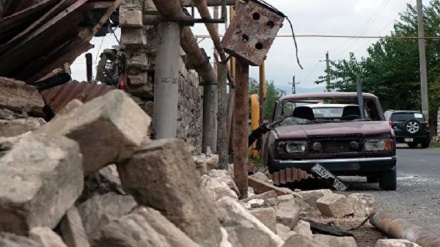 Тоғли Қорабоғдаги отишмалар оқибатлари (фотожамланма)