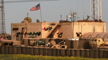 حمله موشکی به پایگاه نظامیان آمریکا در شمال شرق سوریه