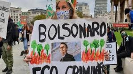 Protestas “Stop Bolsonaro” se realizan en Brasil