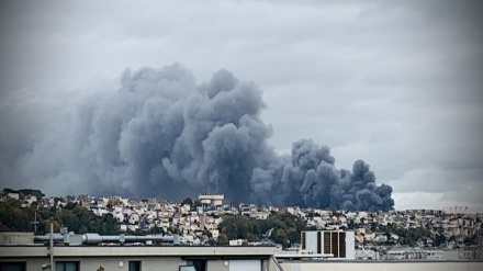 Video: Un gran incendio en Francia