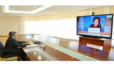 Türkmenistan bilen ÝUNESKO-nyň arasyndaky hyzmatdaşlygyň täze ugurlary ara alnyp maslahatlaşyldy 