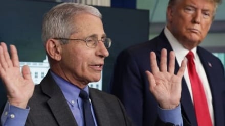 טראמפ על המומחה למחלות זיהומיות של הבית הלבן: