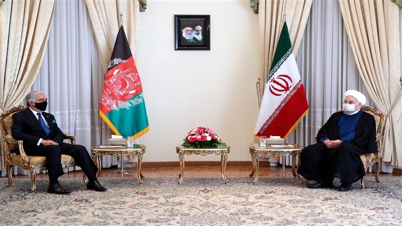 حسن روحانی و عبدالله عبدالله امروز در تهران دیدار کردند