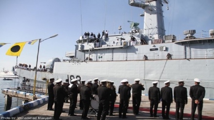 بازگشت شصت و نُهمین ناوگروه نیروی دریایی ارتش ایران از خلیج عدن