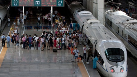 中国铁路今日预计发送旅客1180万人次