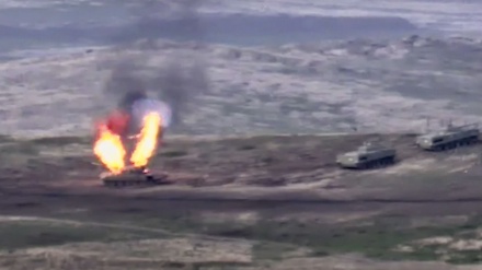 Gencatan Senjata Kedua Dilanggar, 4 Tank Azerbaijan Hancur