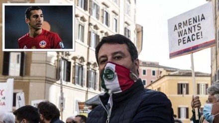 Italia, Salvini: solidarietà all'Armenia e Mkhitaryan lo ringrazia