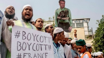 Maelfu waandamana Bangladesh wakitaka kususiwa bidhaa za Ufaransa