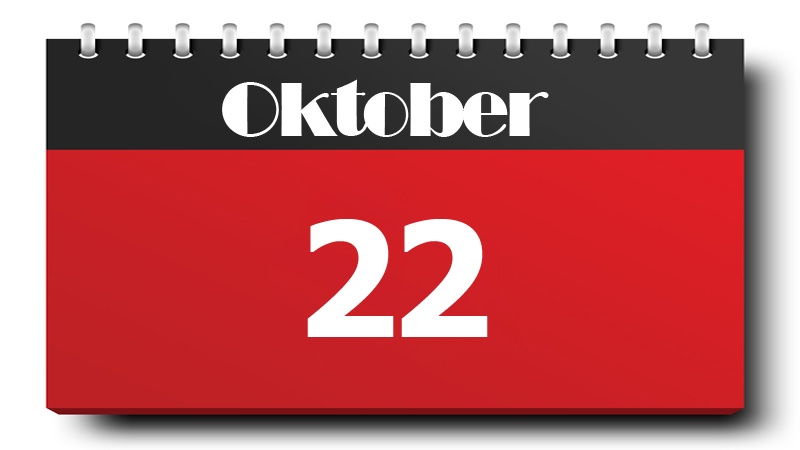 22 Oktober 2020