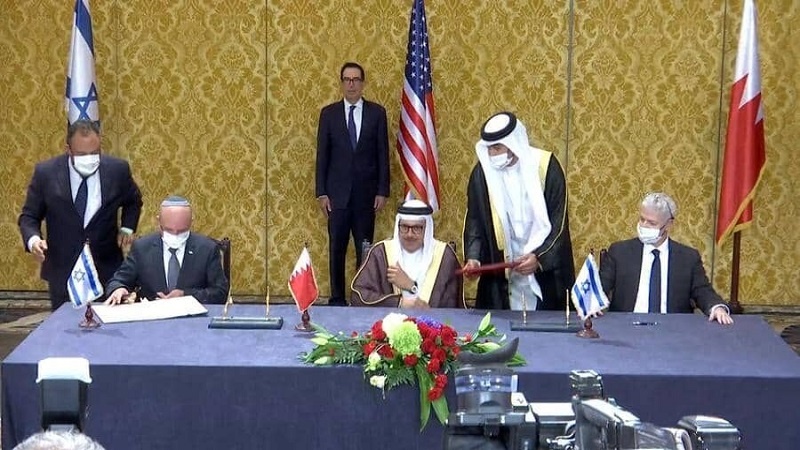 امضای توافق سازش میان بحرین و رژیم صهیونیستی