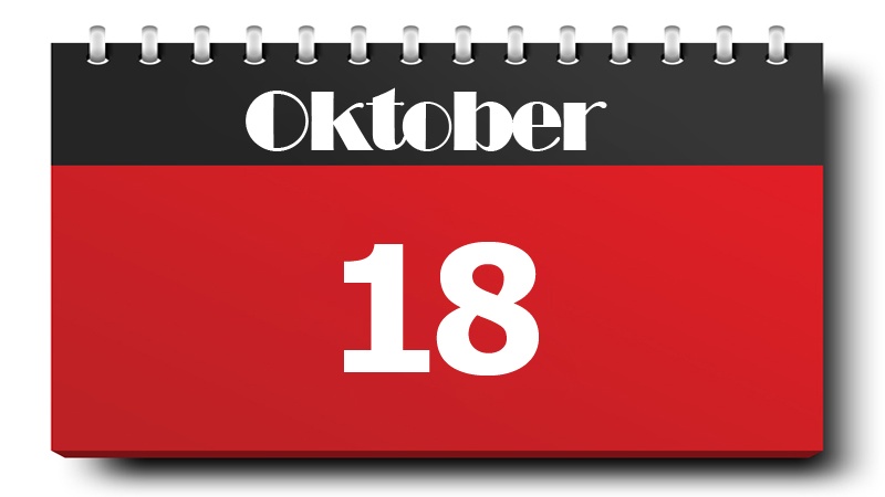 18 Oktober 2020