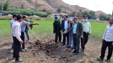 Ğərəboği canqiku çandə qılə rəket bə İroni Xudafərin şəhri eqıniyə