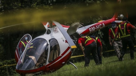 Helikopter jatuh di Malaysia, dua diduga meninggal