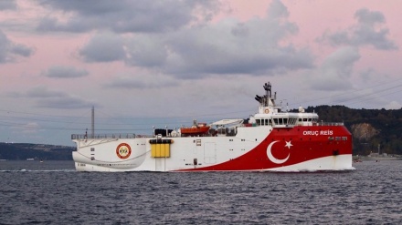 Turkish survey ship returns to base ahead of EU meet