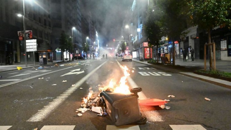 El Gobierno español acusa a la ultraderecha por disturbios en país