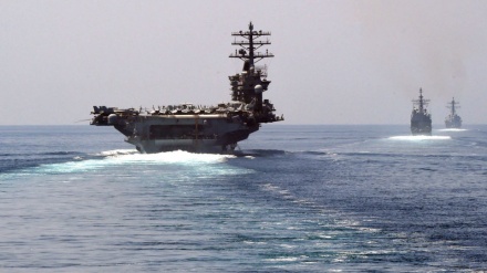 美日印澳四国联合军演在印度洋举行