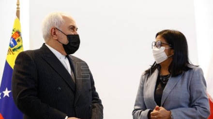 Delcy Rodríguez recibe a Zarif para afianzar cooperación estratégica