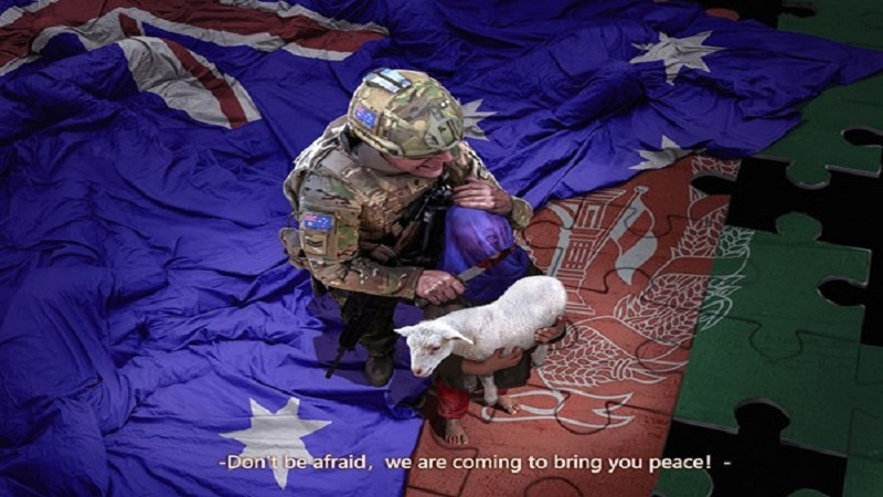 کنایه لی جیان به سربازان استرالیایی: ما آمده ایم برای شما صلح بیاوریم