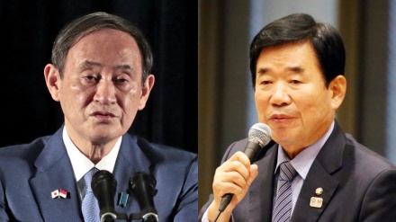 韓国与野党議員が、菅首相と面会