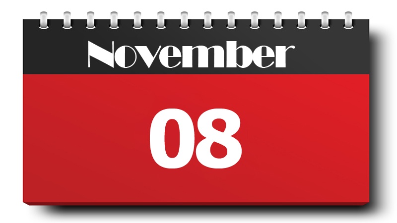 Lintasan Sejarah 8 November 2020