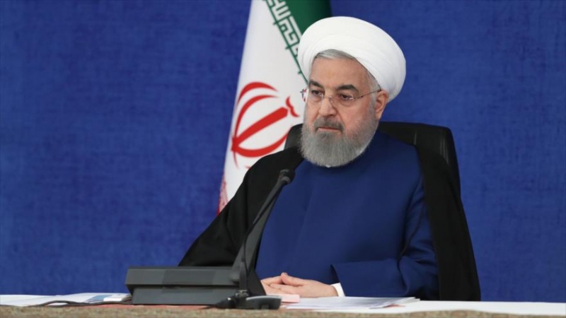 روحانی: دولت فعلی آمریکا، دولتی جنایتکار و تروریست است