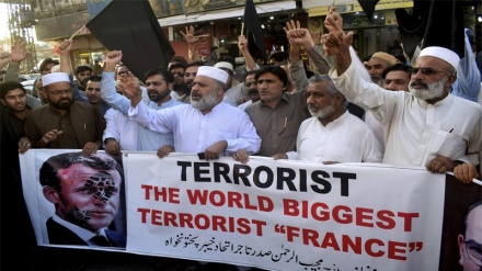 تظاهرات ضد فرانسوی در پاکستان