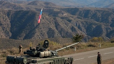 Fuerzas rusas entran en Nagorno Karabj+Fotos