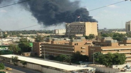 یک کشته و پنج زخمی در حمله موشکی به منطقه سبز بغداد