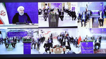 Ruhani bazı eğitim ve sağlık projelerinin açılışını yaptı